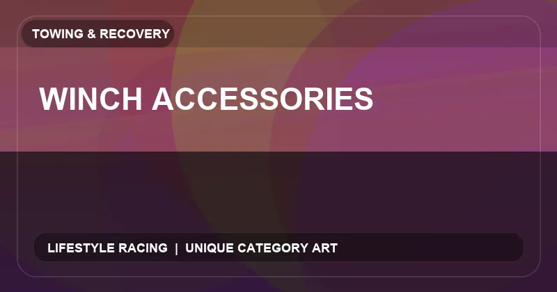 Winch Accessories